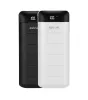 Astrum PB130 V2 gumírozott külső akkumulátor 13000mAh 2X USB, 2A input, 2A output fekete 10W