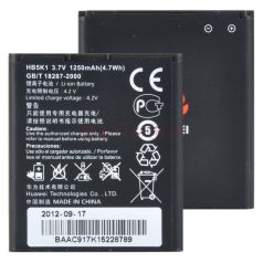 Huawei HB5K1 Sonic U8650 gyári akkumulátor Li-Ion 1250 mAh