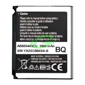   Samsung AB603443CU gyári bontott új állapotú akkumulátor Li-Ion 1000mAh (S5230)