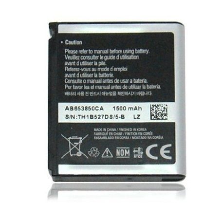 Samsung AB653850CU gyári akkumulátor Li-Ion 1500mAh (i8000 Omnia II, i9023 Nexus S)