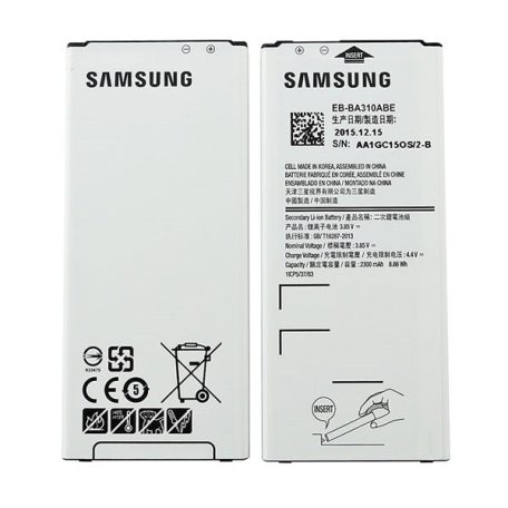 Samsung EB-BA310ABE gyári akkumulátor Li-Ion 2300mAh (Galaxy A3 (2016))