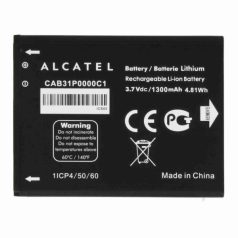   Alcatel CAB31P0000C1 original used grade A like new battery 1300mAh