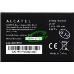   Alcatel CAB6050001C2 original used grade A like new battery 1200mAh