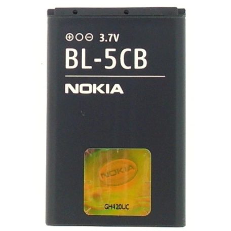 Nokia BL-5CB gyári akkumulátor Li-Ion 800mAh (Nokia 100, C2-01)