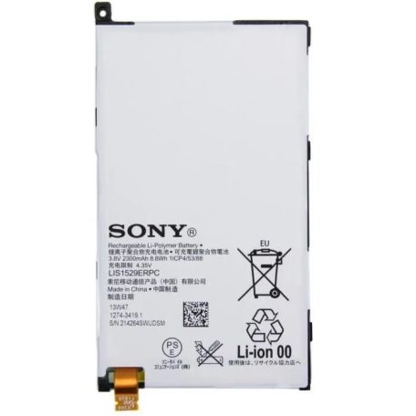 Sony D5503 Xperia Z1 compact gyári akkumulátor Li-Ion 2300mAh (LIS1529ERPC2)