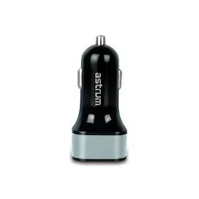   Astrum CC340 (új verzió) ezüst autós töltő 4.8A 2USB 24W