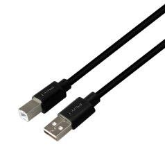 Astrum USB nyomtató kábel 1.8meter CB-U2AB18-BK UB201