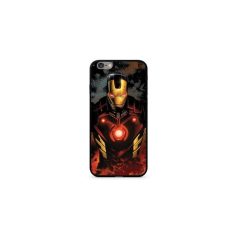   Marvel prémium szilikon tok edzett üveg hátlappal - Iron Man 023 Samsung G965 Galaxy S9 Plus (MPCIMAN7814)