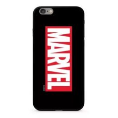   Marvel prémium szilikon tok edzett üveg hátlappal - Marvel 005 Apple iPhone XS Max (6.5) fekete (MPCMV2108)