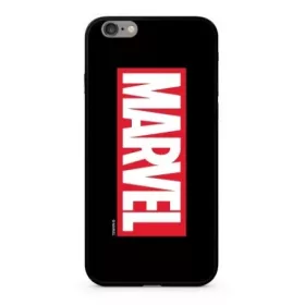   Marvel prémium szilikon tok edzett üveg hátlappal - Marvel 005 Apple iPhone XS Max (6.5) fekete (MPCMV2108)