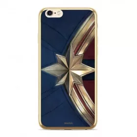   Marvel szilikon tok - Marvel Kapitány 001 Samsung G965 Galaxy S9 Plus arany Luxury Chrome (MPCCAPMV061)