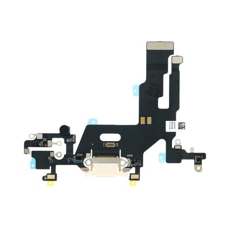 Apple iPhone 11 (6.1) 2019 white charger connector flex cable 