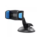 Astrum SH490 gumibevonatos autós nanopados tartó 3,5" - 6,3" 360 fokban forgatható fekete/kék