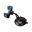 Astrum SH490 gumibevonatos autós nanopados tartó 3,5" - 6,3" 360 fokban forgatható fekete/kék