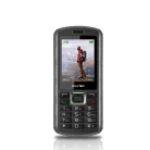 Beafon AL560 kártyafüggetlen IP68 por és vízálló mobiltelefon fekete - ezüst