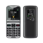 Beafon Fold 10 kártyafüggetlen kinyitható mobiltelefon SOS gombbal, dokkolóval, fekete