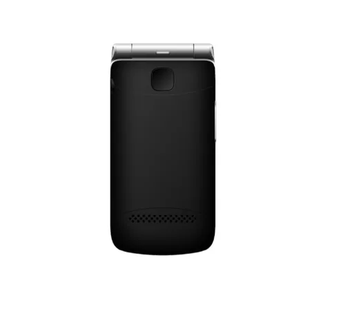 Beafon SL605 (2025) kártyafüggetlen kinyitható mobiltelefon SOS gombbal, dokkolóval, fekete