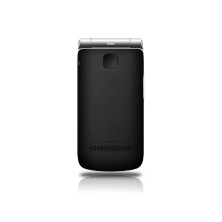 Beafon SL495 (2025) kártyafüggetlen kinyitható mobiltelefon SOS gombbal, dokkolóval, fekete-ezüst