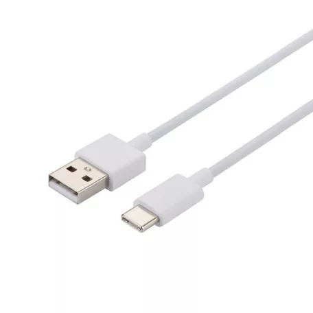 Xiaomi fehér gyári USB - Type-C gyorstöltő adatkábel 1m 3A