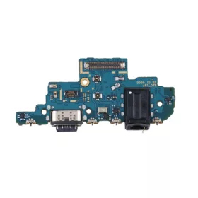   Samsung A525 / A526 Galaxy A52 4G / 5G (2020) gyári töltőcsatlakozó panel mikrofonnal (Type-C csatlakozó)