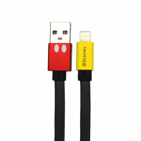 USB kábel Disney - Mickey Apple USB - Lightning (8Pin) 1 méter piros