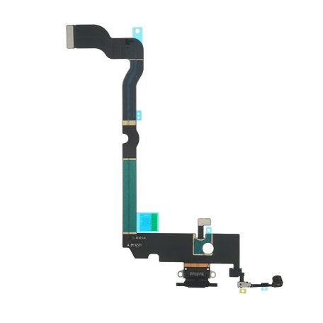 Apple iPhone XS Max (6.5) black charger connector flex cable 