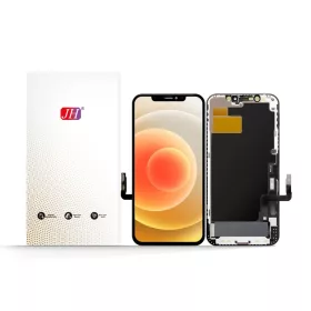   JH Apple iPhone 12 / iPhone 12 Pro fekete LCD kijelző érintővel (removable IC)