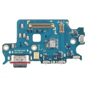   Samsung S901 Galaxy S22 (2022) fekete töltőcsatlakozó panel