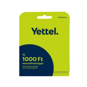   Bliszteres Yettel aktiválatlan sim kártya 1000 Ft lebeszélhetőséggel