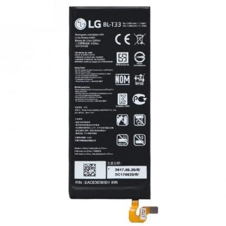 LG BL-T33 gyári akkumulátor Li-Ion Polymer 3000 mAh (Q6)