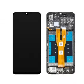   Samsung A065 Galaxy A06 fekete gyári LCD kijelző érintővel és kerettel