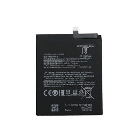 Xiaomi BM3L gyári akkumulátor Li-Ion Polymer 3300mAh (Mi 9)