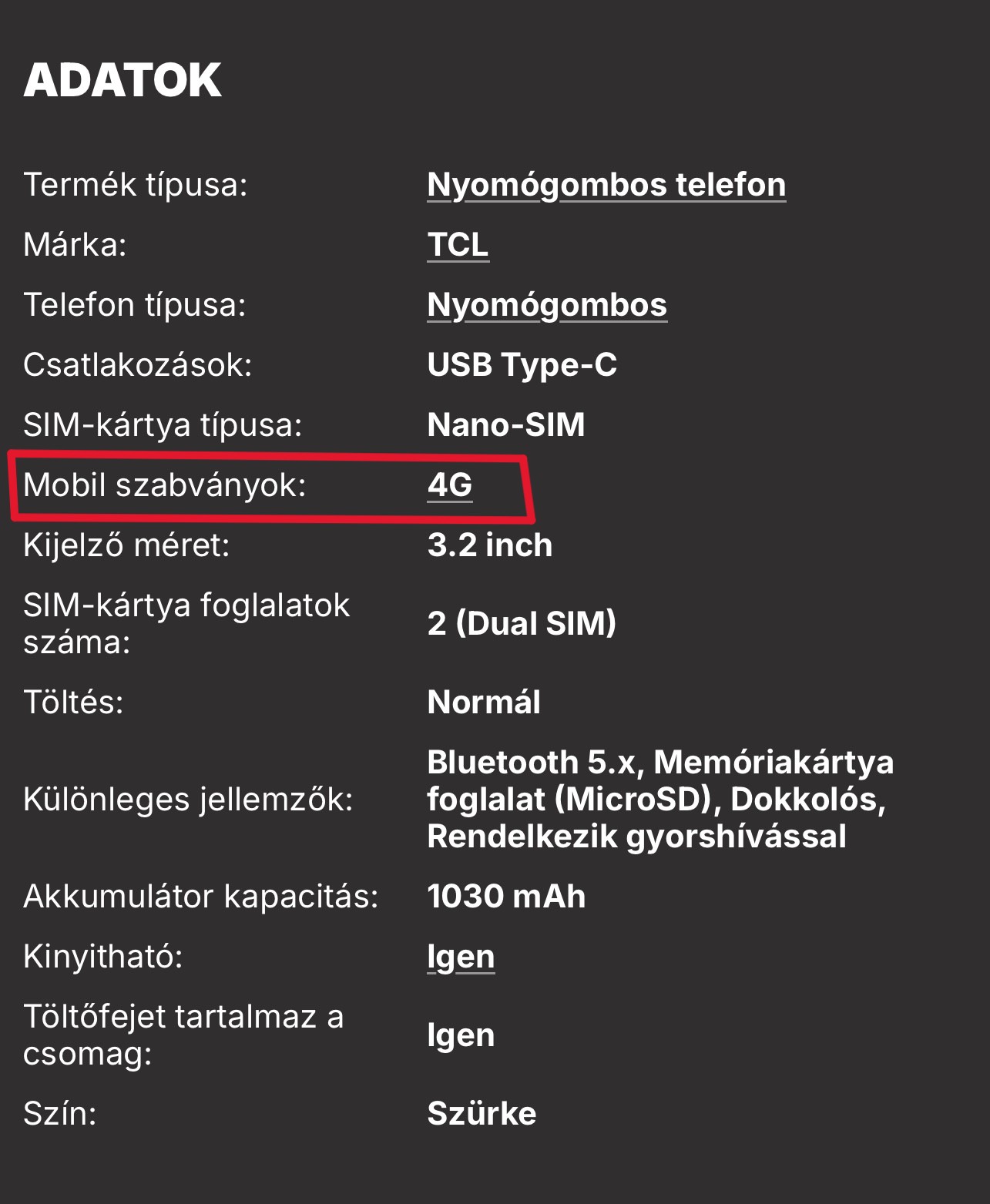 Direkt szűrés telefonon